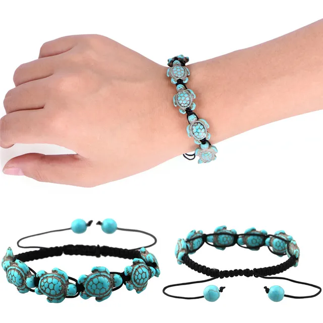 New Hand Woven Turtle Hemp Bracelets With In Color Hawaiian New Hand Woven Turtle Hemp Bracelets With In Color Hawaiian Sea Bracelet
