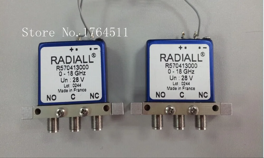 

[BELLA] RADIALL R570413000 0-18GHZ SPDT RF - 28V SMA