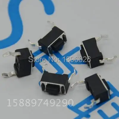 

Free Shopping 100PCS 2pin Tact Switch Push Button 3*6*4.3 3mm*6mm*4.3mm Through