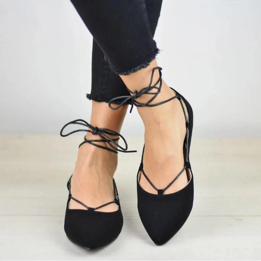 womens lace flats