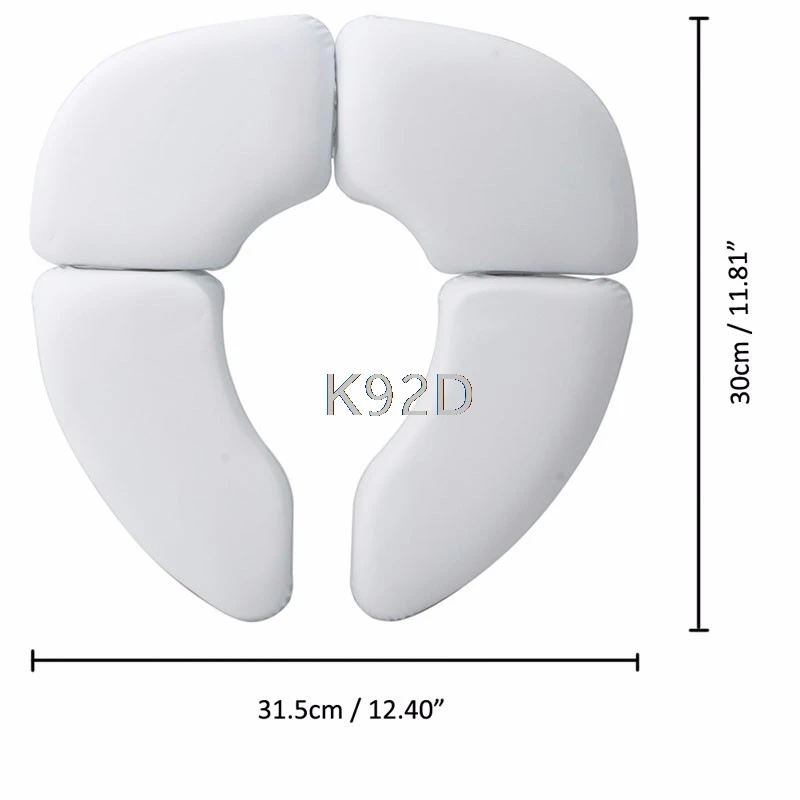 Дети малыш Путешествия складной мягкий горшок сиденья Подушки Туалет Обучение D21