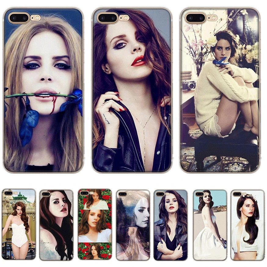 

Desxz Lana Del Rey Mobile Phone Case for iPhone 6 6s 7 8 Plus iPhone 11 Pro X XS Max 5 5s SE Cover Protection