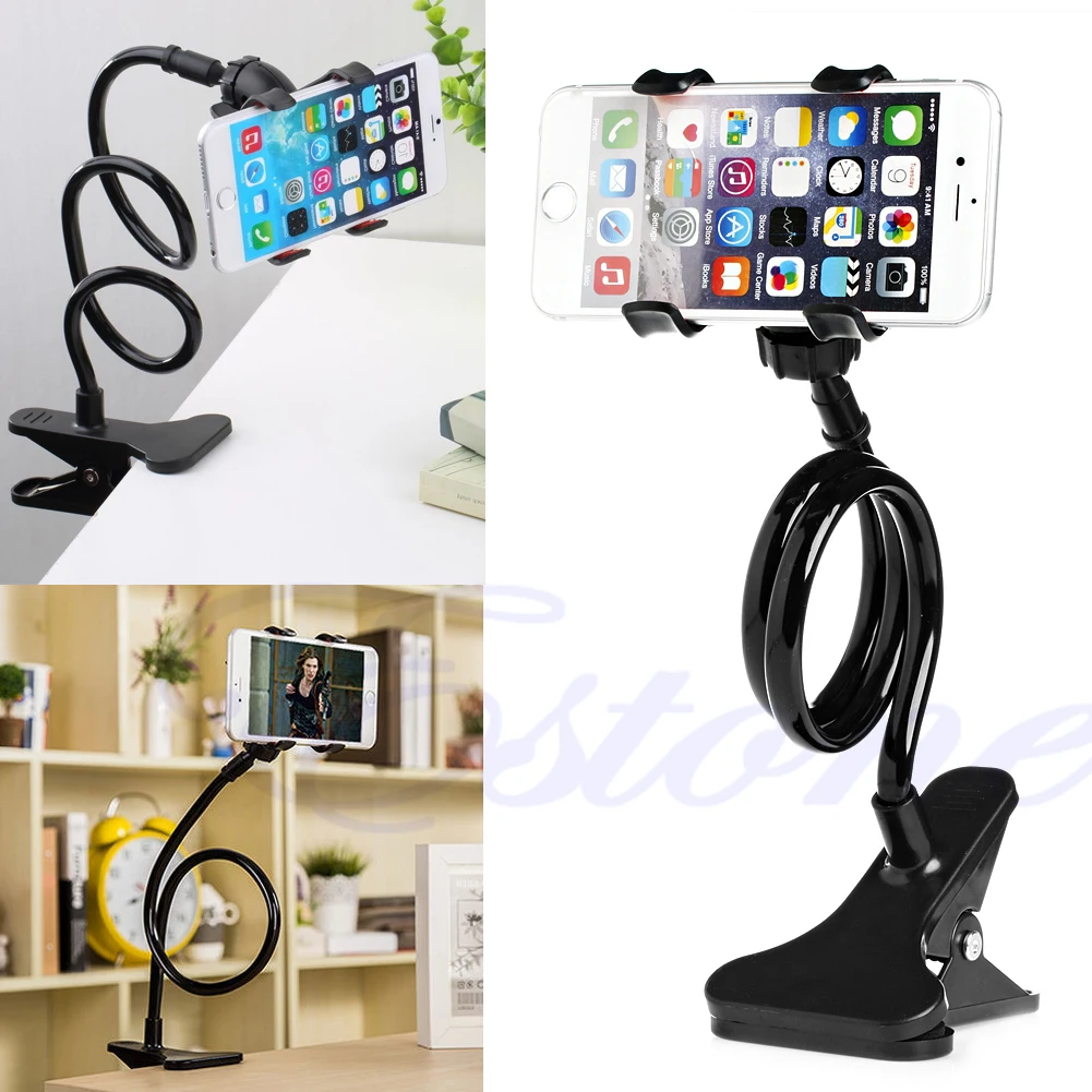 Hot Universal Lazy Bed Desktop Mount Car Stand Holder For Cell Phone Long Arm Drop Shipping Support