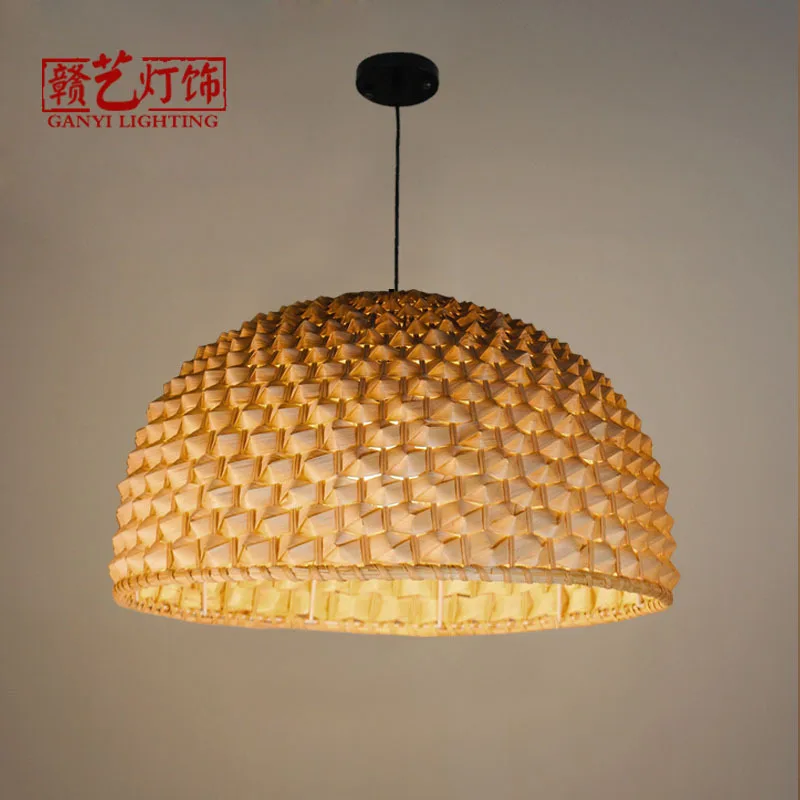 

Asia bamboo chandeliers, round table lamps, chandeliers, restaurants, tea houses, farmhouses, retro bamboo lamps