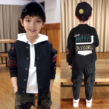 

Toddler Boys Sportswear Spring Autumn Jackets for Boy Coat Bomber Jacket Windbreaker Winter Kids Children Baseball Jacket