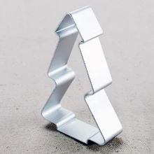 Алюминиевая форма Рождественская елка фасонные инструменты форма для печенья, торта для желе для выпечки форма для выпечки