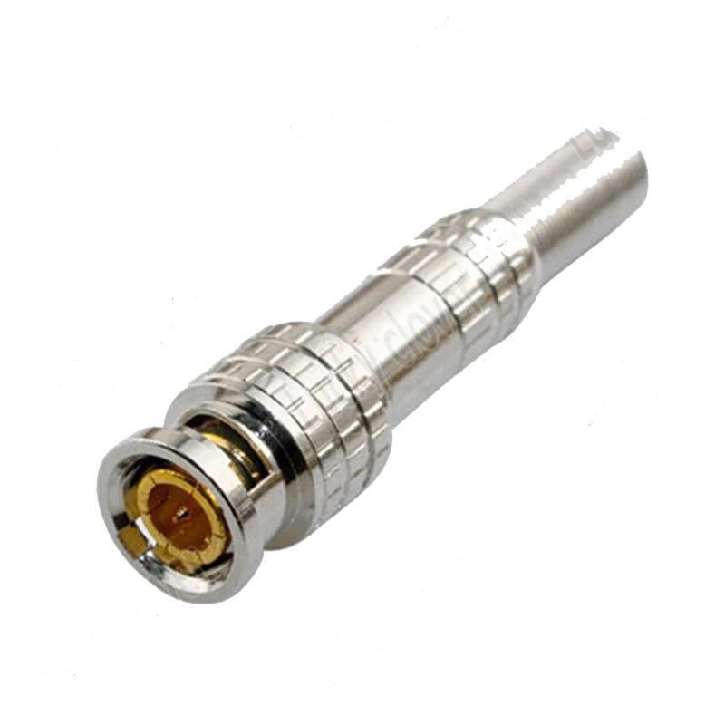 

5 pcs Twist Spring RG59/RG6 Coaxial BNC Male Connector Jack Plug for CCTV Camera