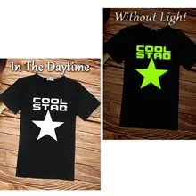 Новая футболка, модная футболка, светящийся короткий рукав, Мужская футболка, популярная рубашка для мужчин, футболка с круглым вырезом почтой Китая