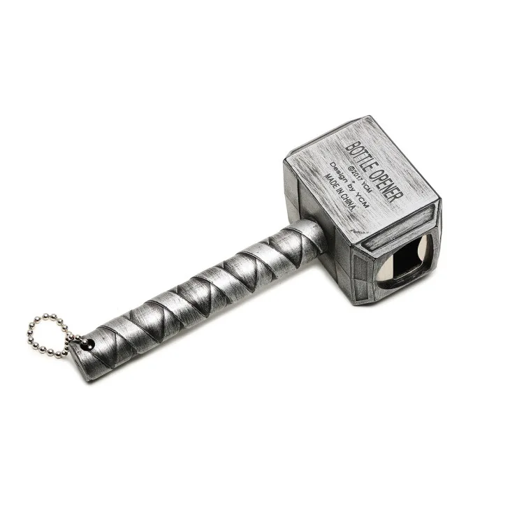 Мстители 3 Марвел Тор &amp s молотковая Бутылка открывалка Mjolnir брелок игрушки