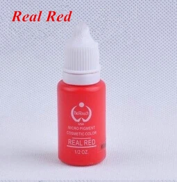 

2piece/lot Real red Professional permanent Tattoo lip pigment with Tattoo Make Art ink Supply