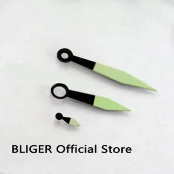 

Black Green Luminous Watch Hands Fit For ETA 6497 6498 Hand Winding Movement H24