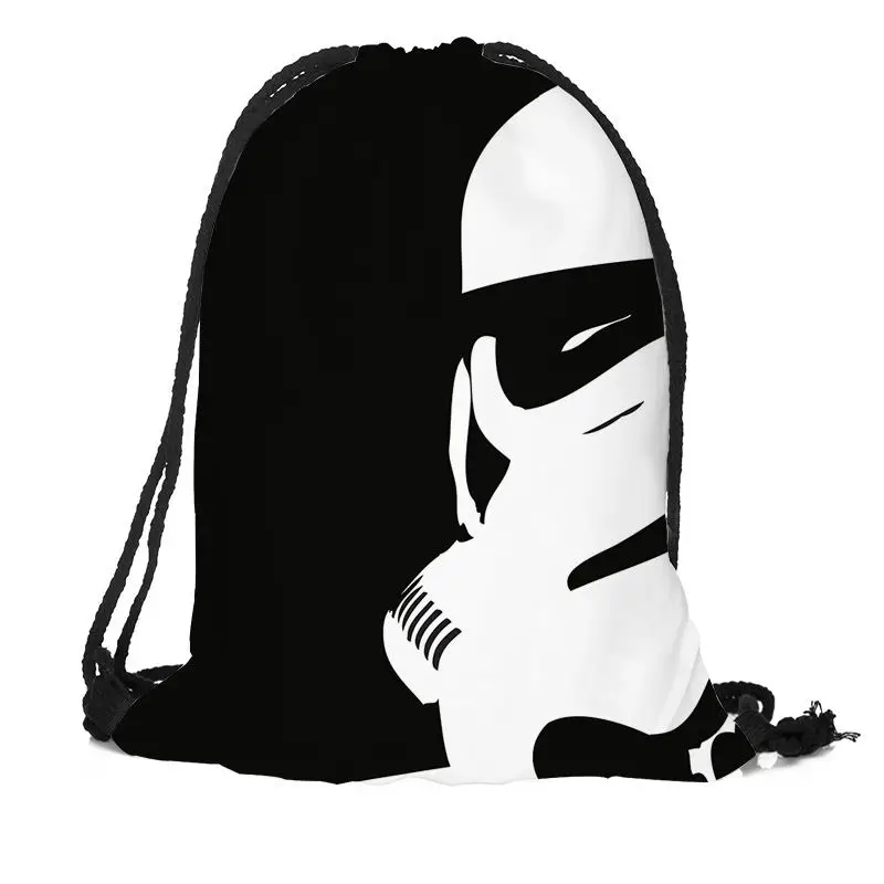

Custom star wars Backpack Drawstring Bag Travel Beach School Bag Multi-function Backpack Printing