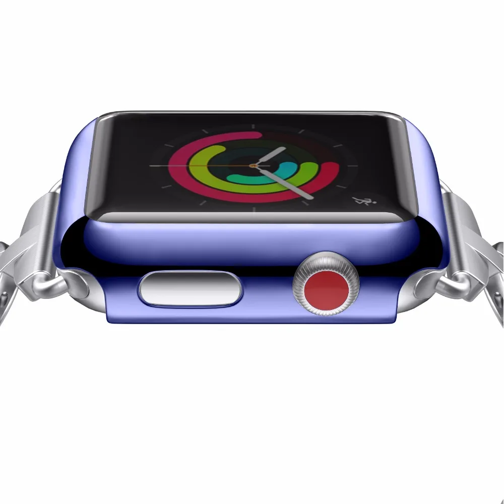 iwatch Series 4 2 3 Full Coverage Screen Protector Film Case Cover For Apple Watch Series 4 3 2 1 apple watch case 44mm iwatch Series 4 2 3 Full Coverage Screen Protector Film Case Cover For Apple Watch Series 4 3 2 1 apple watch case 44mm