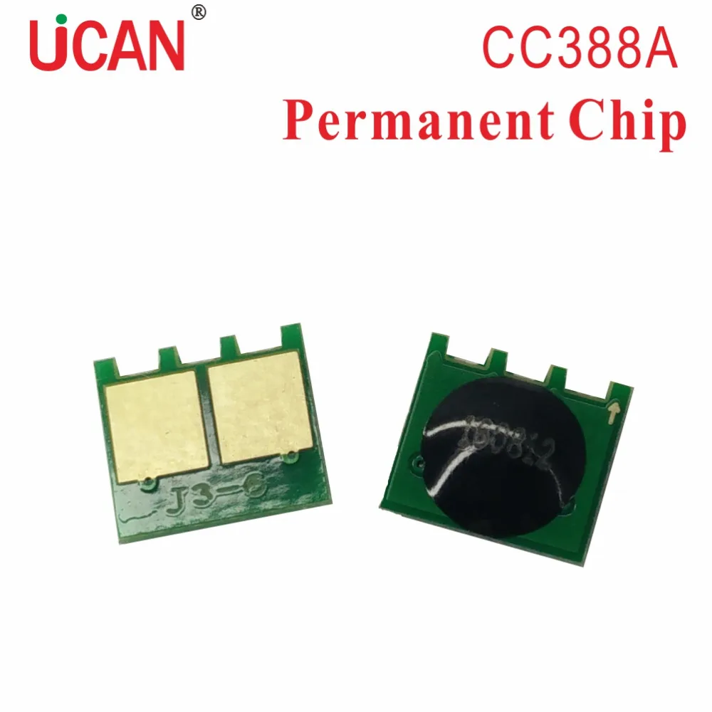 

2pcs Permanent Toner Cartridge Chip for HP CC388A 388A 88A Especially suitable for easy refillable toner cartridges.