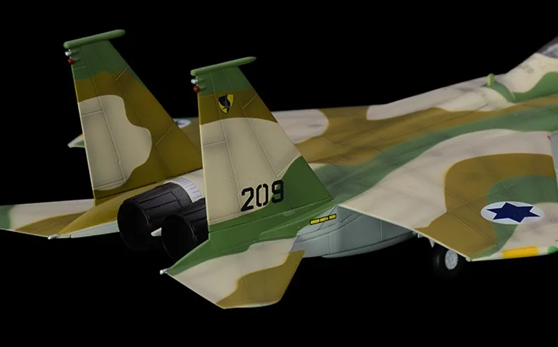 Предварительно построенный 1/72 масштаб F-15 strike Eagle F-15I мультирольный истребитель Израиль самолет хобби Коллекционная готовая пластиковая модель самолета
