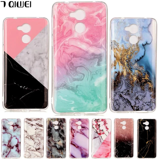 Cheap Marble Cases for Huawei Honor 6C Cover 5.0 Granite Soft TPU Silicone Back Case For Huawei Nova Smart / Honor 6C 6 C Case DIG-L03