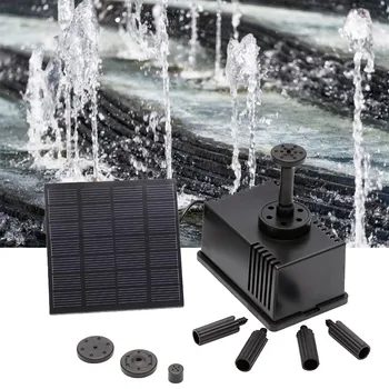 

best selling 2019 products Solar Fountain Pump Kit Free Standing 1.5W Solar Panel Water Pump For Garden support dropshipping
