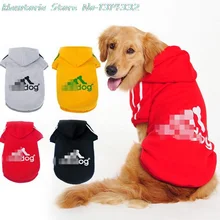 Large Canine Garments Coat Jacket Clothes For Canines Massive Dimension Spring Heat Hoodie Attire Sportswear perros mascotas Adidog Golden Canine