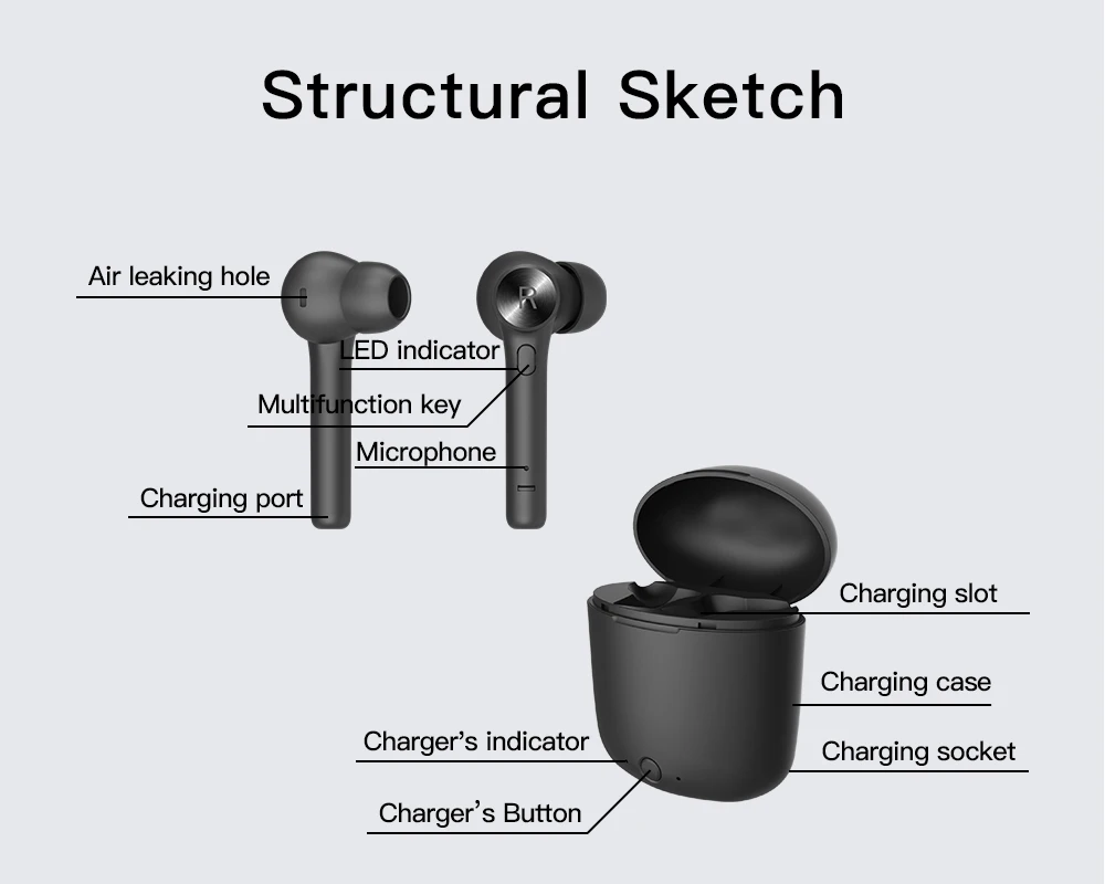 Earphone Bluetooth Nirkabel Bluedio Hi 