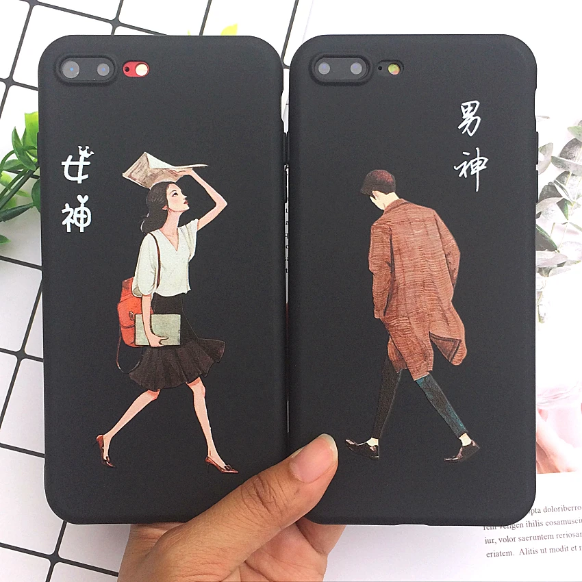 Красный и черный элегантный Дизайн Мягкие TPU Чехлы для Apple iPhone X 7 8 чехол