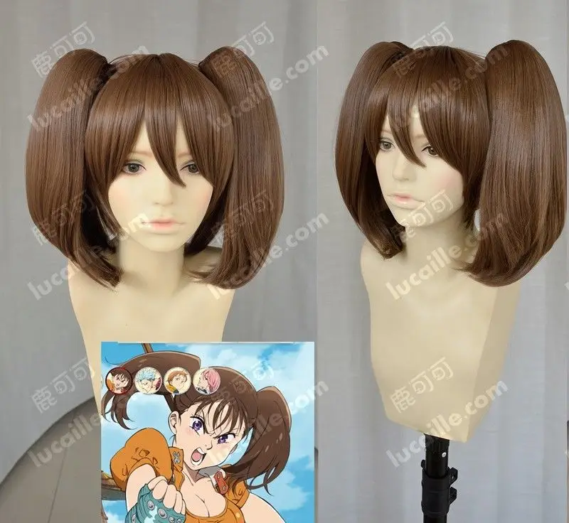 

The Seven Deadly Sins Serpent's Sin of Envy Diane Cosplay Wig + Wig Cap