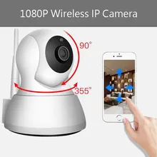1080 P Wifi домашняя ip-камера видеонаблюдения Противоугонная безопасность внутренний монитор 24 H Обнаружение движения инфракрасное ночное видение 1/4 CMOS