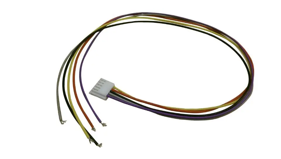 

10 pcs of 45cm 5 pin female connector wire for sanwa or lighting joystick