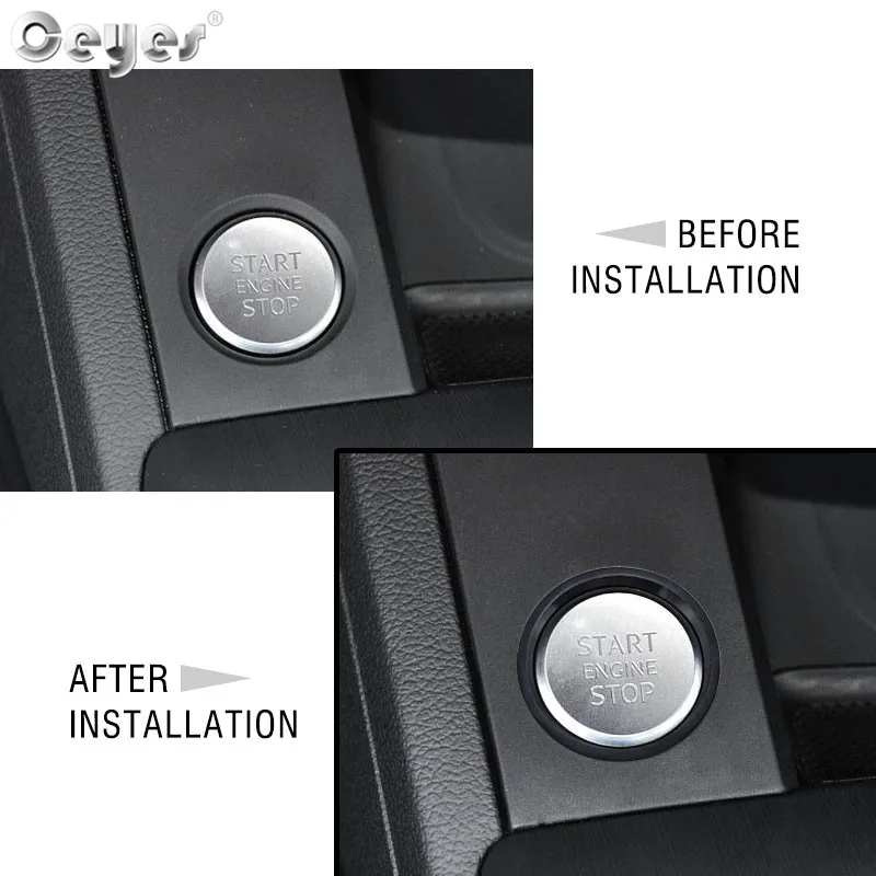 Start Engine Button Ring for AUDI (24)