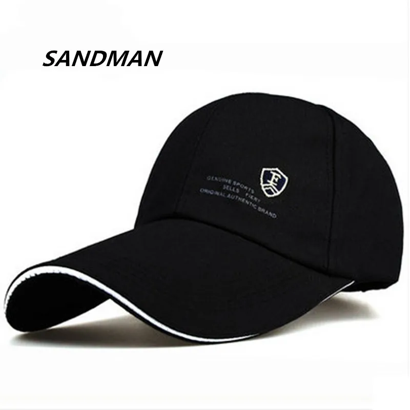 Buy SANDMAN Long Brim Shade Snapback Sports Cap Mens