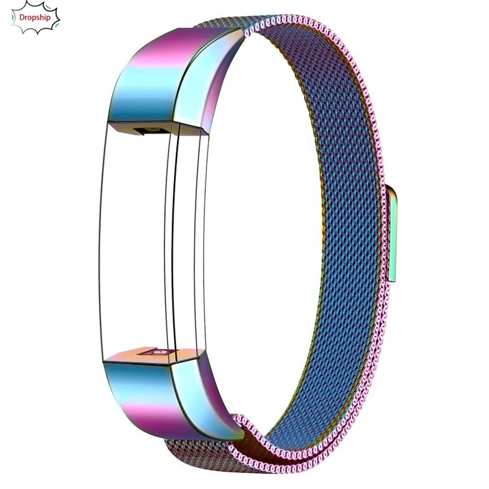 

OTOKY 2018 NEW Strap On Watch Strap For Hours Loop Stainless Steel Watch Band Strap For Fitbit Alta Apl13 W20d30