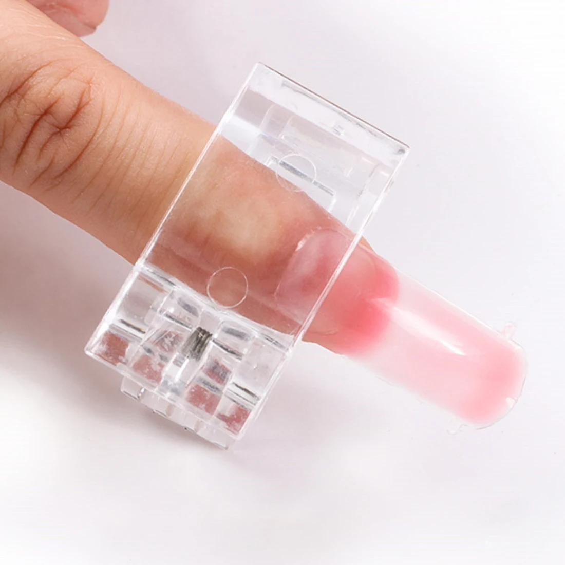 

Quick dry Nail Mold Dual Forms Tips Clip False Nail Extension Nail Art UV Builder UV Gel Mold DIY Beauty Manicure