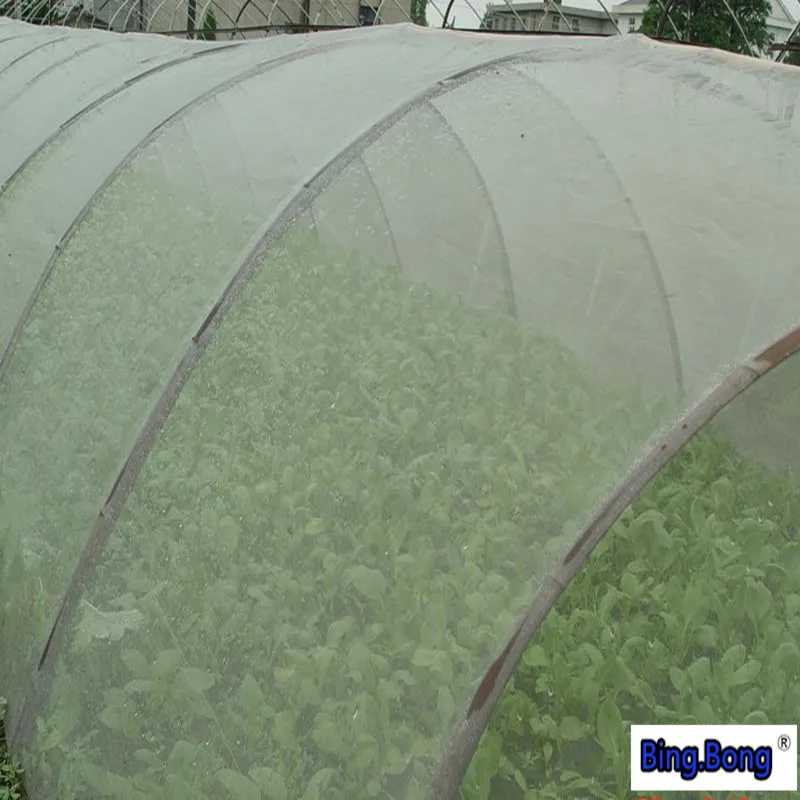 Ткань хлопок HDPE telas 3d 40 Сетка кружевная deco tissu овощной сад Высокое качество сетка
