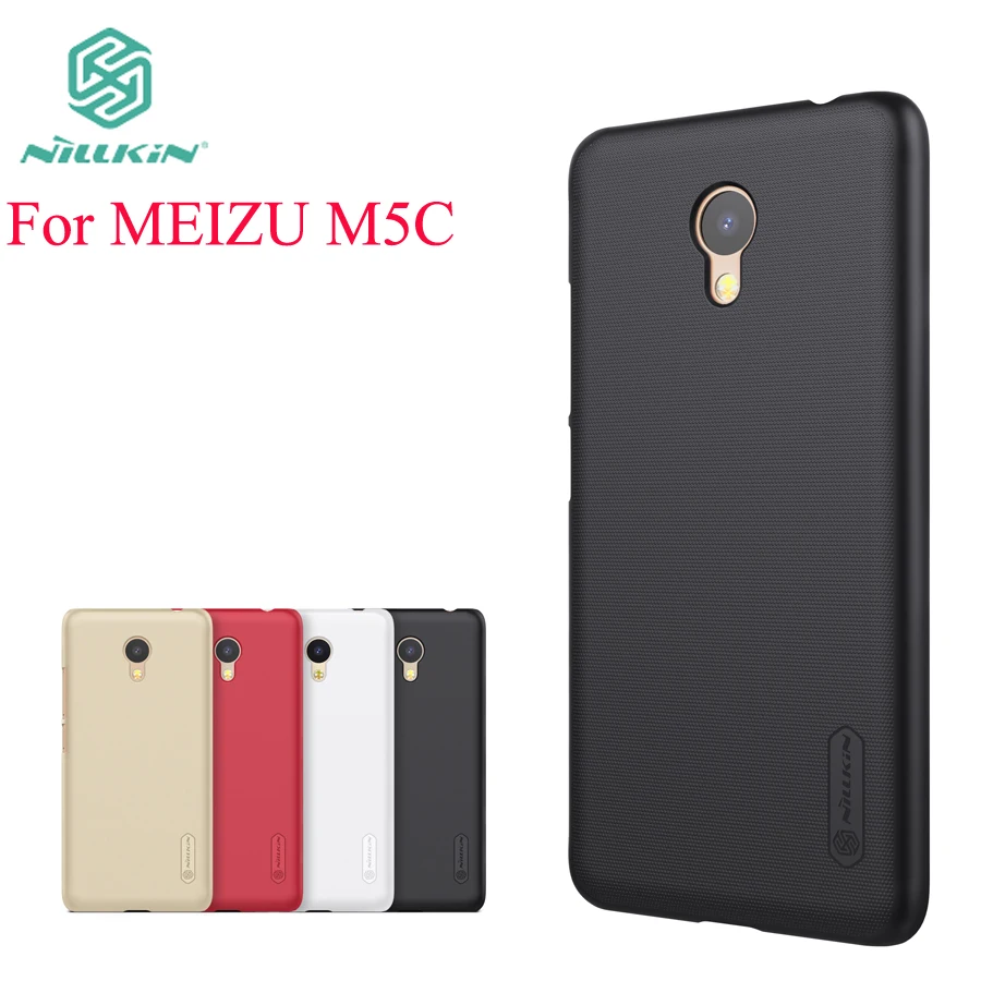 

For MEIZU M5C Case Cover Nillkin Case For MEIZU M5C Hight Quality Super Frosted Shield Cover For MEIZU M5C