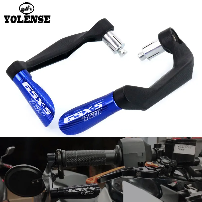 

Motorcycle 7/8" 22mm Universal Handlebar Grips Brake Clutch Levers Guard Protector For SUZUKI GSX-S750 GSXS750 GSX S750 GSXS 750