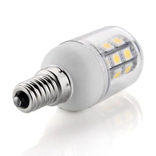 10 X E14 5050 SMD 24LED Ampoule Lampe прожектор светодиодное освещение Кукуруза 220В белый