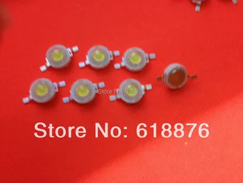 

100pcs 3W High Power Cold White LED 15000K-20000K led 3.2-3.8V 700mA 180-200Lm led bead
