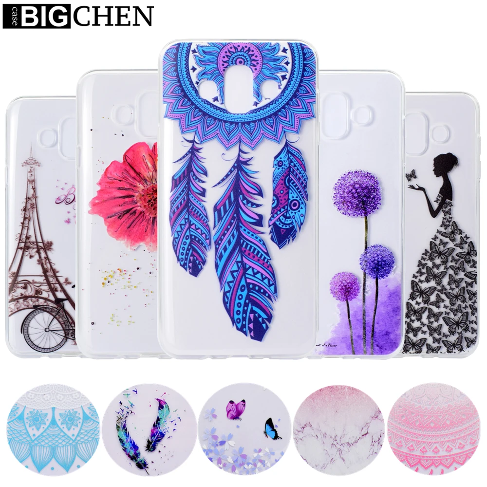 

For Samsung Galaxy J7 Duo 2018 case Samsung SM-j720f cover soft Silicone TPU painting case for Samsung J7 Duo Phone Back cover
