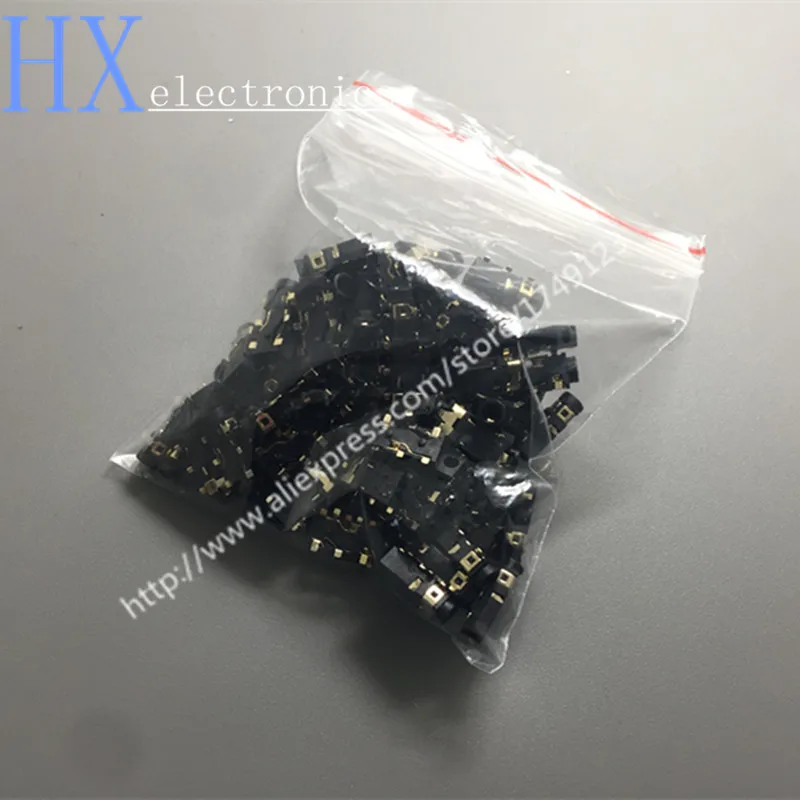 Free shipping 200PCS PJ 242 2 5 headphone jack audio jack 3 3 symmetrical six foot patch headphone jack headphone jack