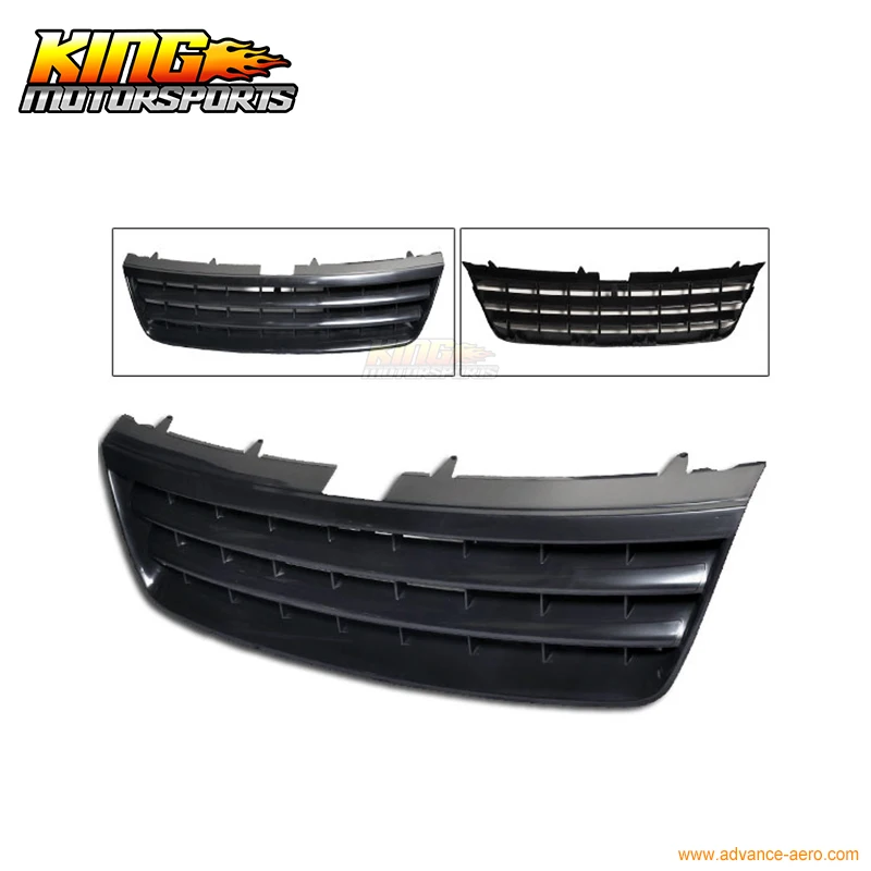 

For 03-07 VW Touareg Badgeless Black ABS Front Hood Grille USA Domestic Free Shipping Hot Selling