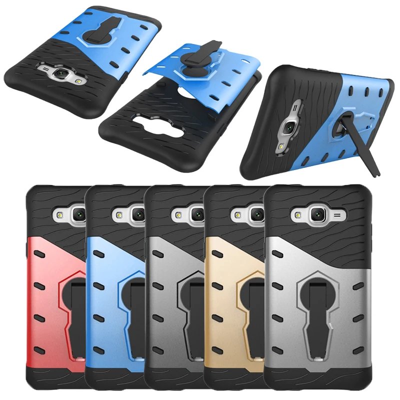 

For Samsung J 7 Case 360 Degree Rotation Holder Dual Layer Hybrid Armor Cover Case for Samsung Galaxy J7 2015 J700 J700F J700h