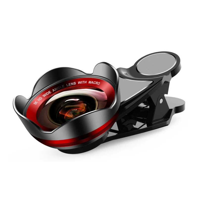 

New Mobile Phone Lens 115 Degree Wide Angle 15X Micro Phone Camera Lens for iPhone Huawei