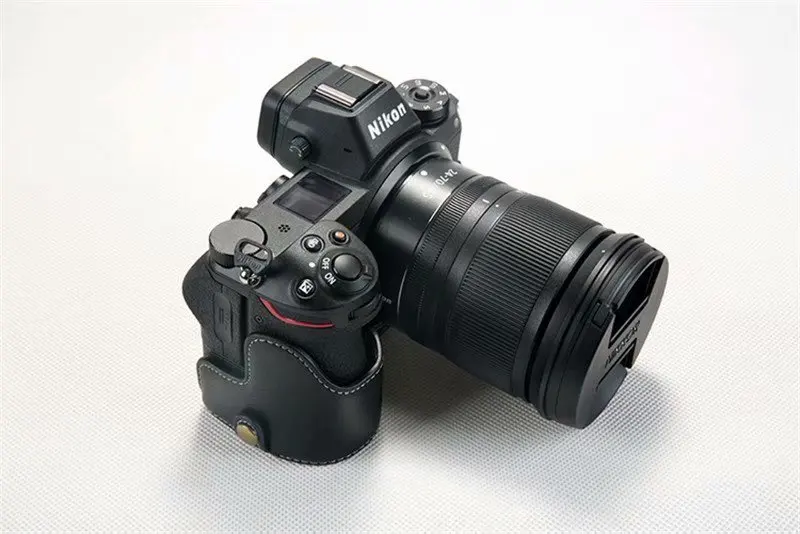 Для nikon z7 z6 кожаный чехол для камеры из натуральной кожи беззеркальная система сумки для камеры Ретро сумка для фотографии