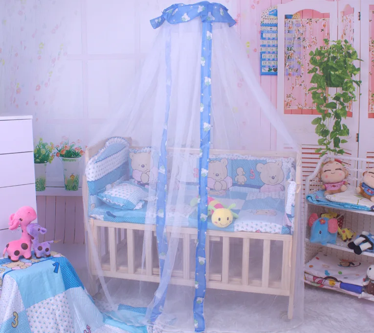 

hot new 2016 Baby Crib Cot Insect Mosquitoes Net for Infant Bed folding Crib Netting Child Baby mosquito nets free shipping