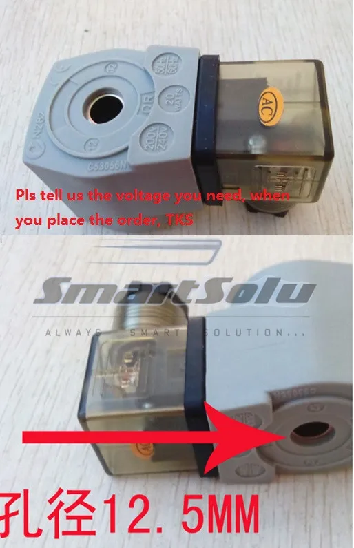 

Free Shipping PCS Electric DIN solenoid Coils for pulse solenoid Valve C53058N