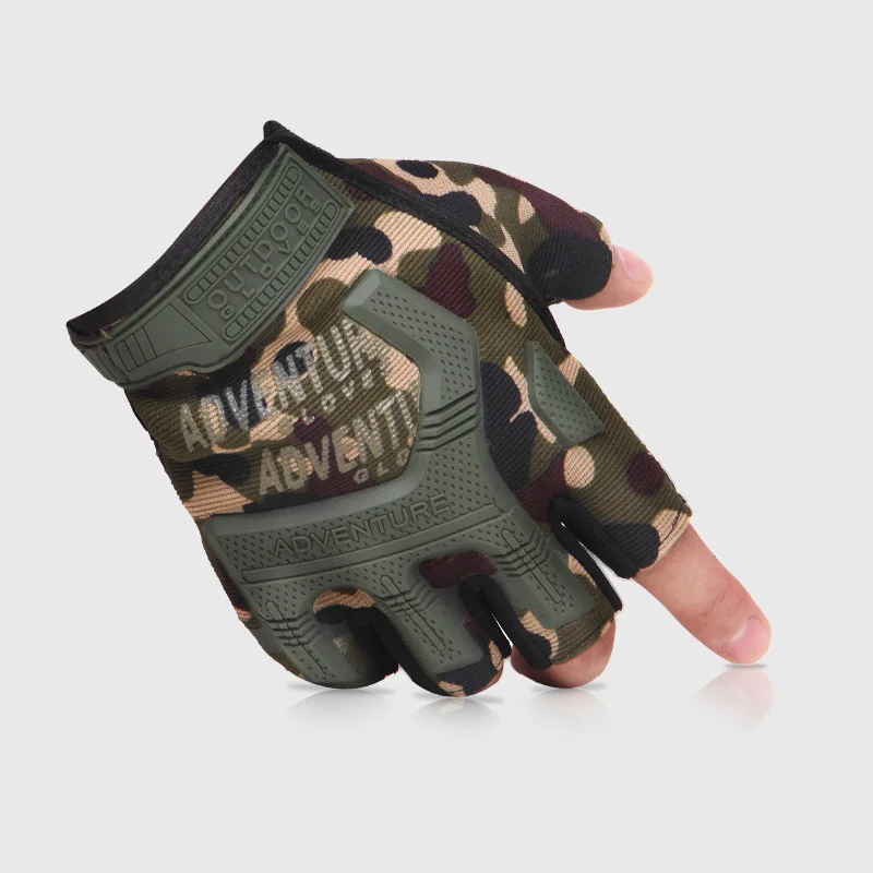 

Half Finger Military Tactical Gloves Outdoor Activity Equipment Training Protection Cycling Racing Anti-skid Ciclismo Guantes