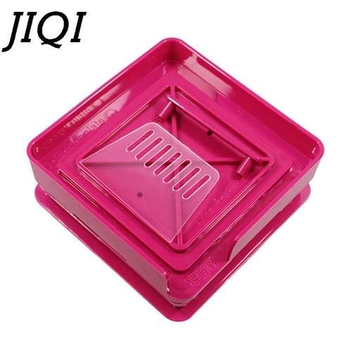 JIQI 100 отверстия машина для ручного наполнения капсул#0 фармацевтические капсулы производитель Сделай Сам медицина травяные таблетки порошок Наполнитель Размер 0 - Цвет: pink without plate