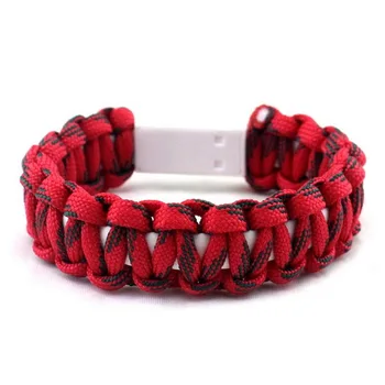 

200pcs USB Cables Bracelet Charging For iPhone X 6 7 8 Plus Wearable Wrist Band Charger Cable for iPhone
