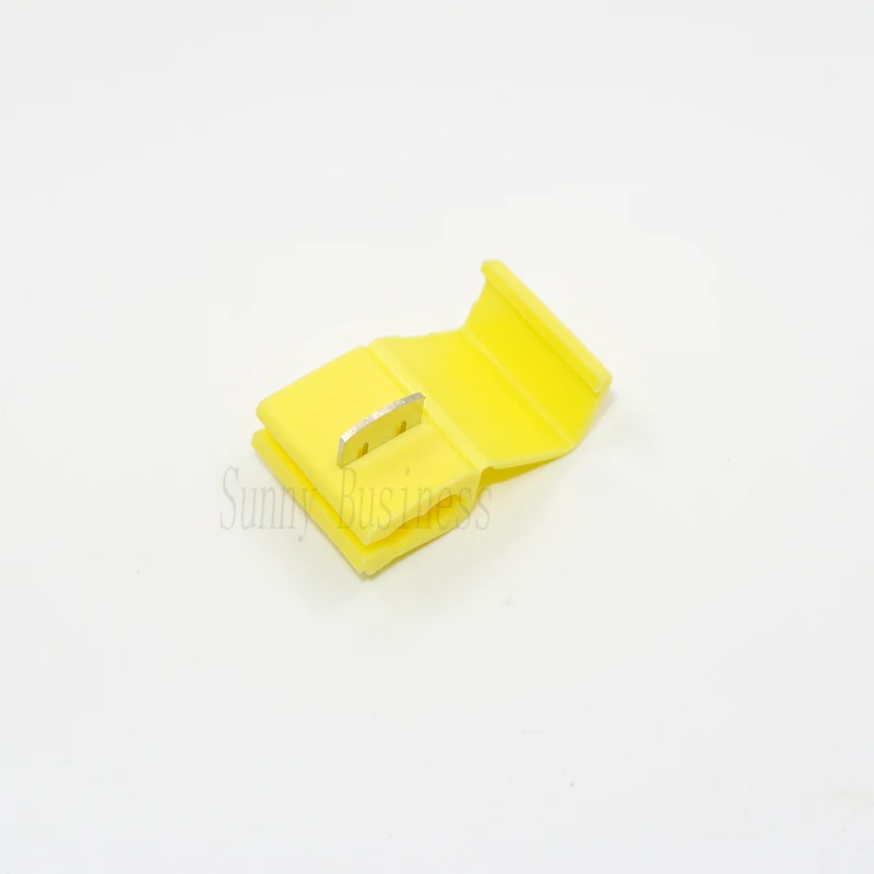 Amarelo Scotch Quick Lock Splice 12-10 Awg Fio Conector Frete Grátis 500