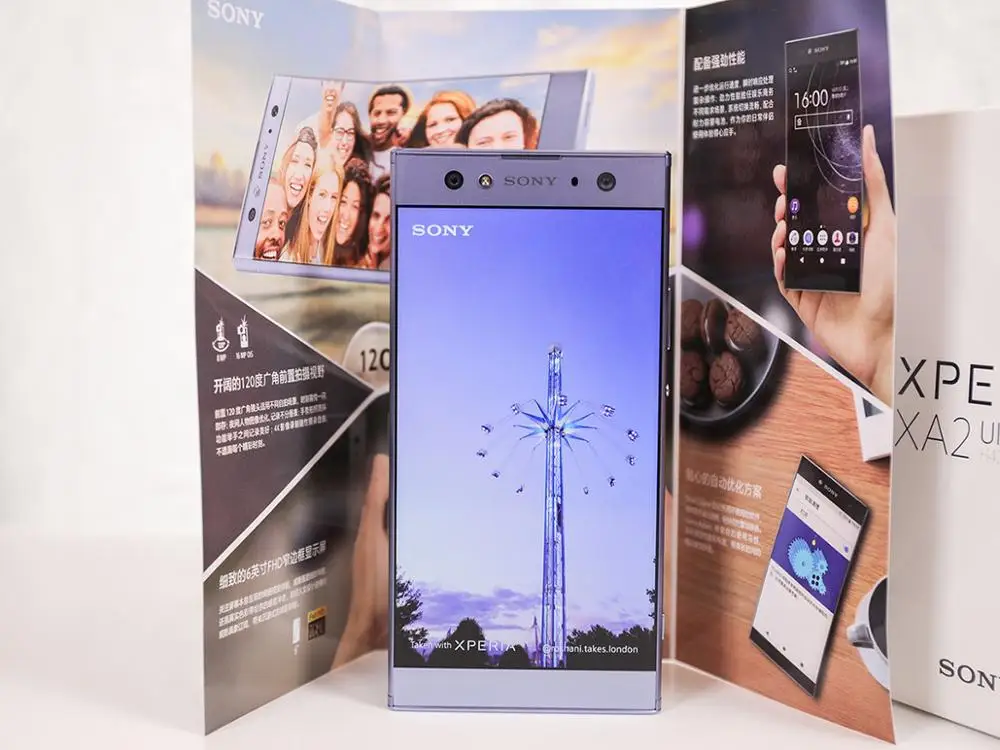 Оригинальный разблокированный смартфон Sony Xperia XA2 Ultra 4G LTE Android Восьмиядерный