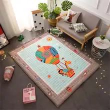 SHIERJU 1 шт Северной Европы детей ковер с рисунком 145x195 см/57x77 дюйма персидские Tapis дрель для маникюра сделано ковер для гостиной